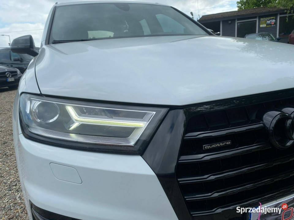 Audi Q7 20 tfsi Quattro 7 os Panorama skóry ledy podgrzewane fotele Q7 pomorskie Gdańsk
