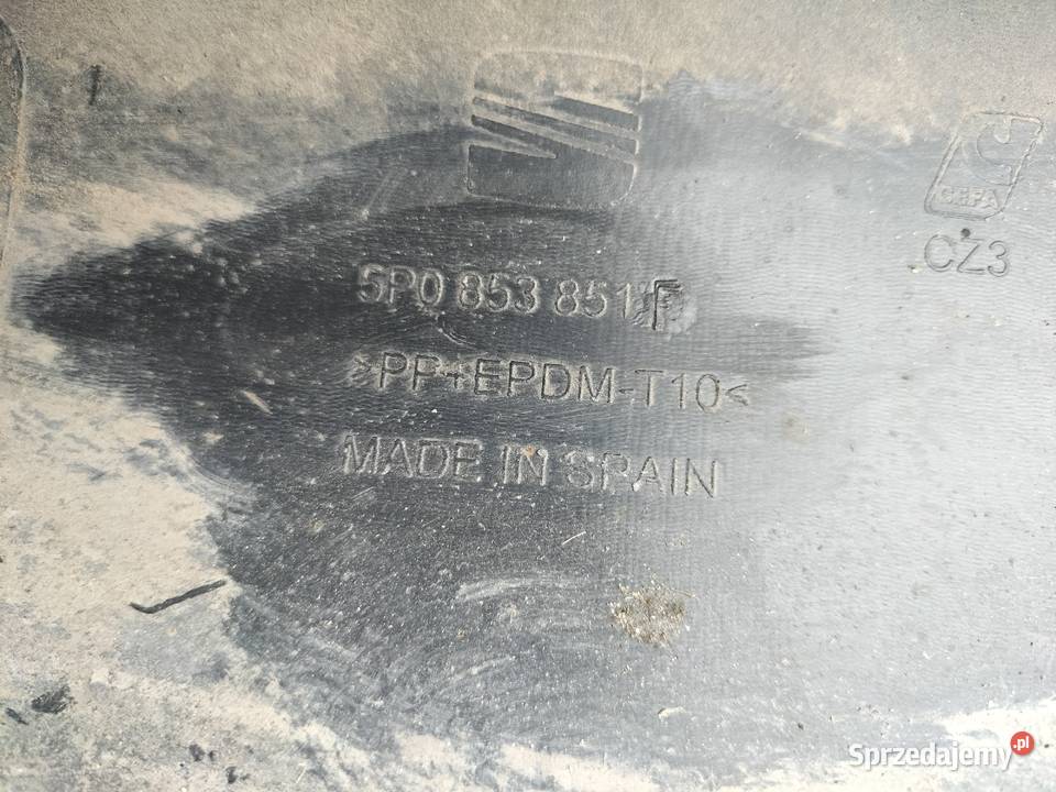 SEAT ALTEA XL LISTWA OSŁONA NAKŁADKA PROGU PRAWA Kamień-Kolonia sprzedam