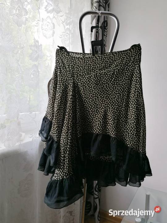 ASYMETRYCZNA SPÓDNICZKA Z FALBANAMI ANASTACIA