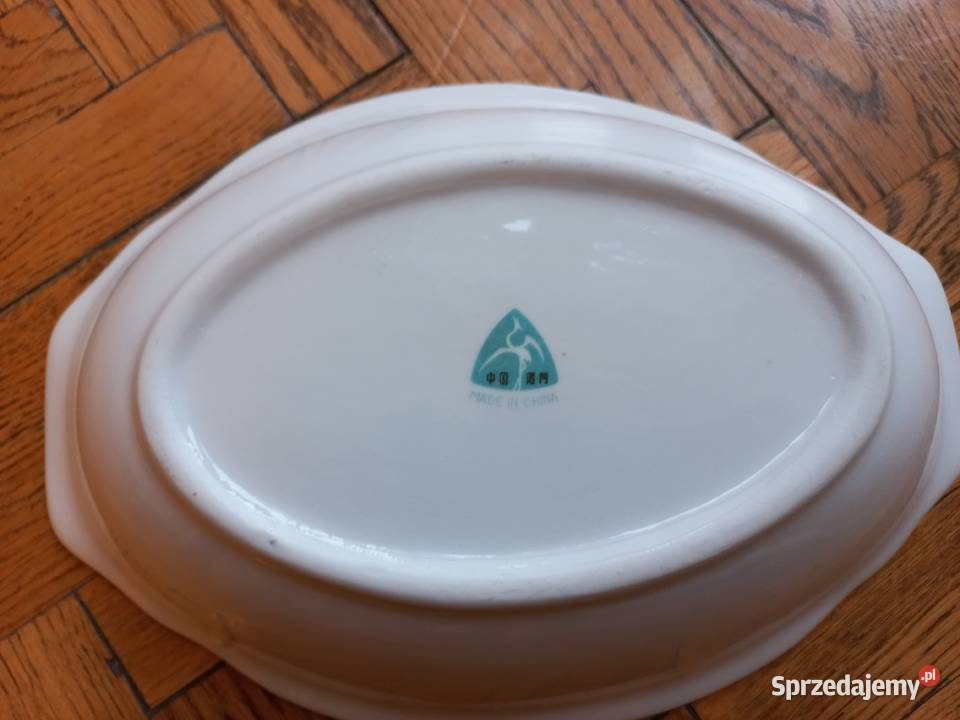 stara chińska duża patera Porcelana i szkło Piastów