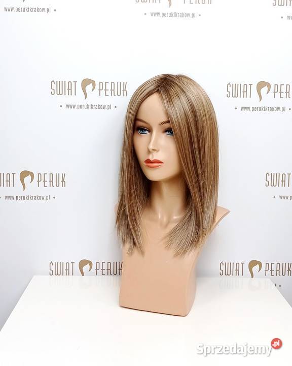 Półdługa peruka termoodporna Bodzentyn Akcesoria do włosów sprzedam
