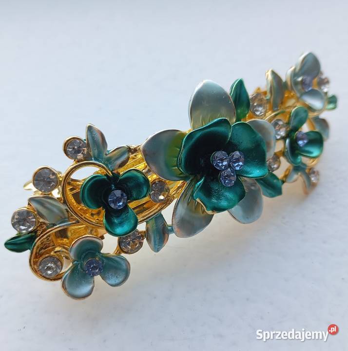 Śliczna spinka do włosów Klamry i Spinki