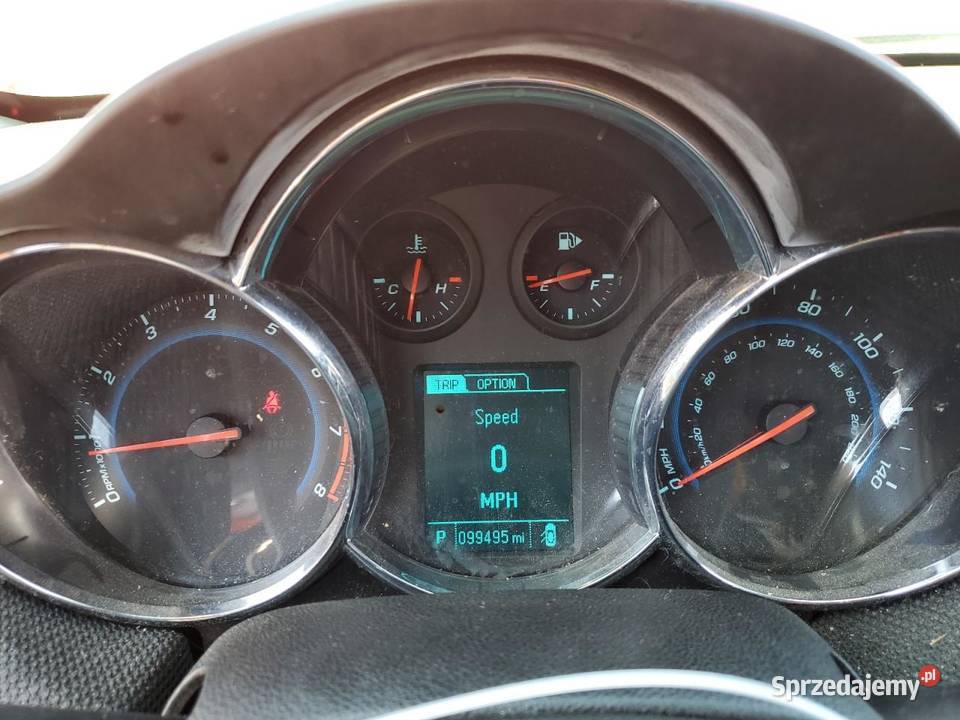 2014 CHEVROLET CRUZE LTZ czerwony Częstochowa