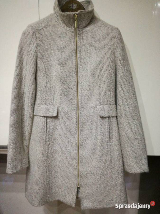 Płaszcz damski w kolorze jasnego beżu H M Lublin sprzedam