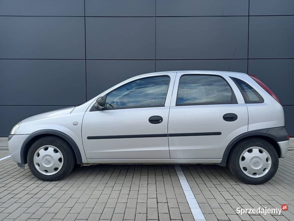 OPEL CORSA C 10 Ecotec Przebieg 78tkm Garażowany Rok produkcji 2002 Gliwice