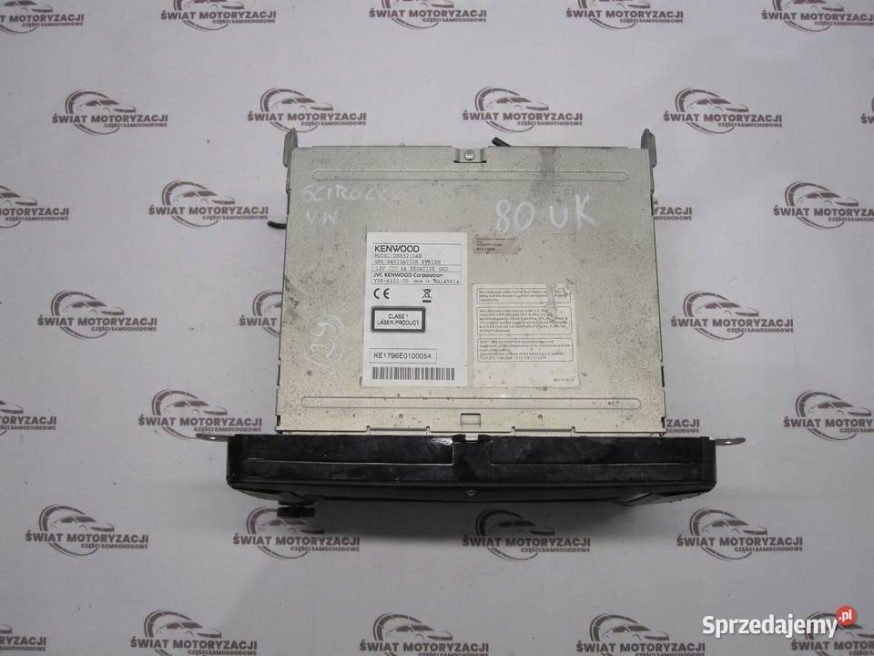 SCIROCCO III 10r radio Kenwood DNX521DAB