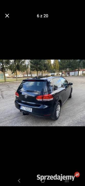 Golf VI 16 TDI 2011 r DSG Kostrzyn nad Odrą
