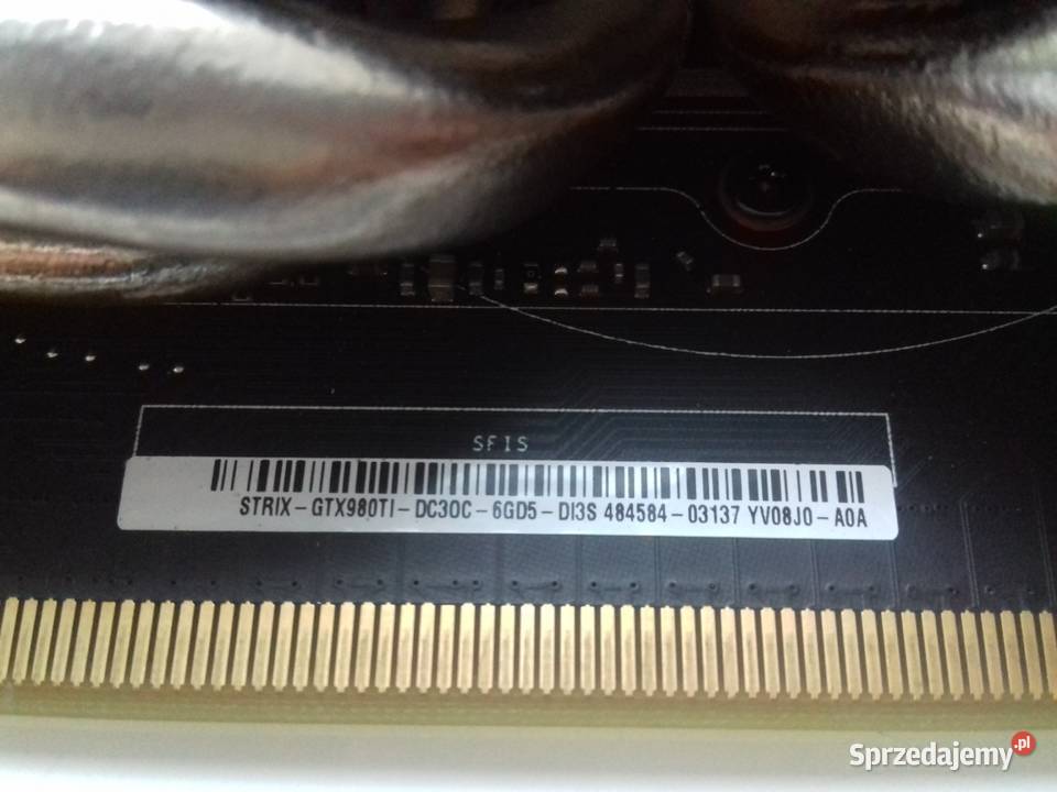 ASUS STRIX GTX 980Ti DirectCU III GTX980Ti 6GB Bydgoszcz
