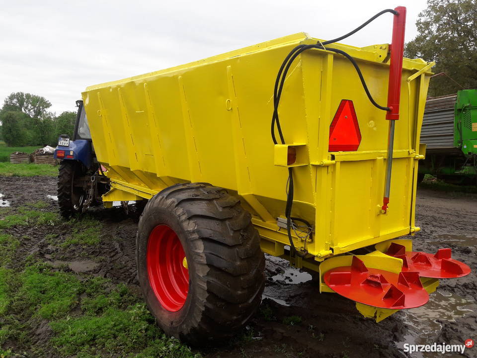 Hill spridare HS8 2000 rozrzutnik wapna pomiotu Rozrzutniki obornika Bytom Odrzański