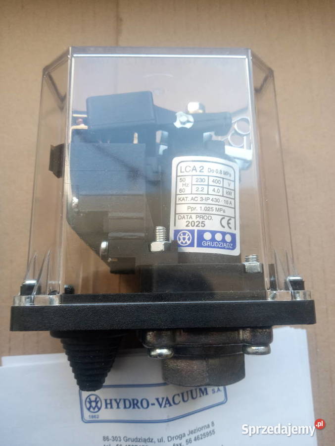 Łącznik ciśnieniowy LCA2 Wschowa