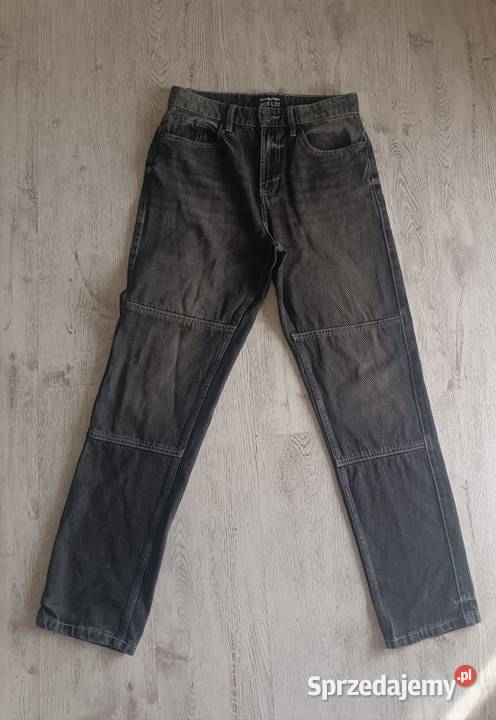 Spodnie jeansowe szare z Sinsay Spodnie Kraków