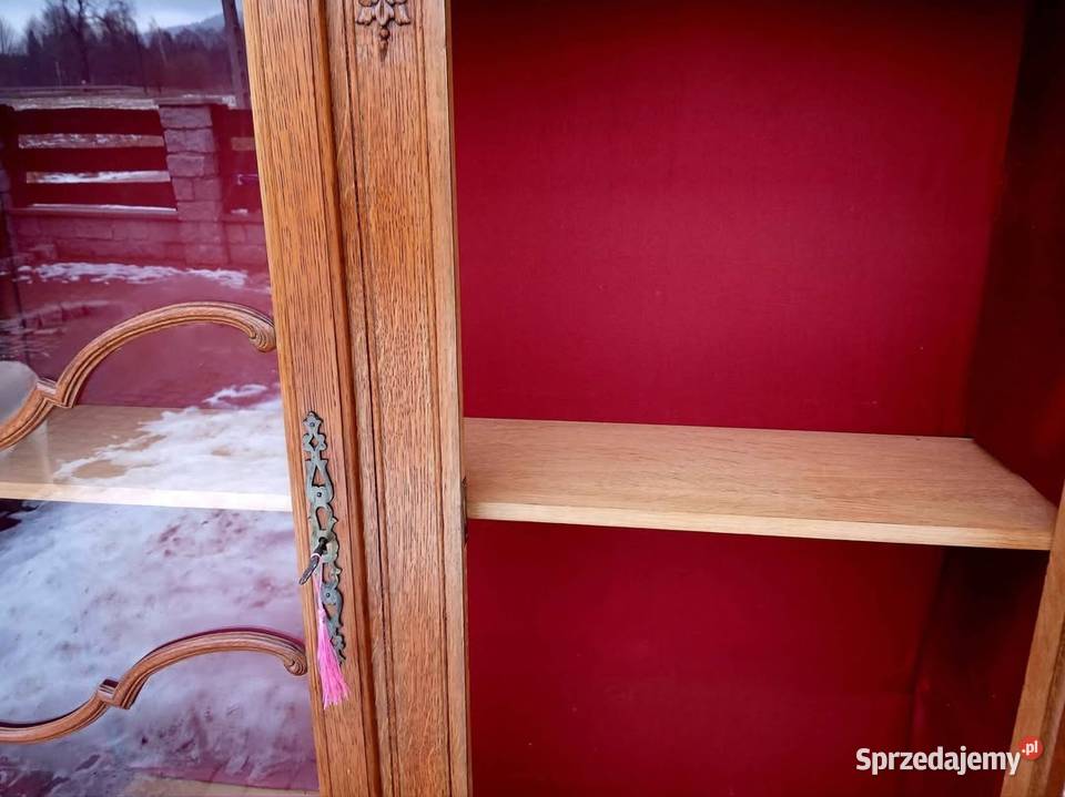 Witryna Ludwikowska Stylowa Biblioteczka Komoda Komody sprzedam
