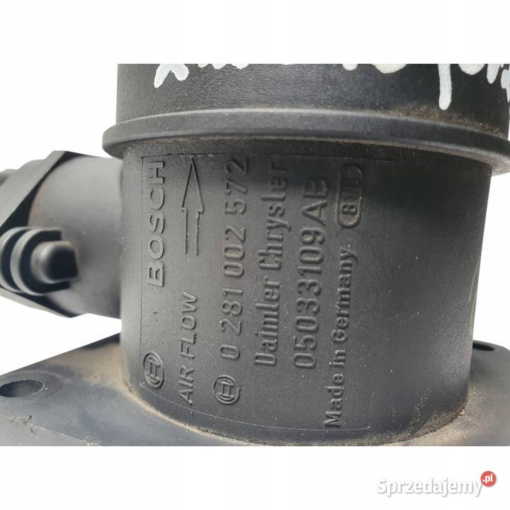 PRZEPŁYWOMIERZ Chrysler Jeep Mercedes 22 27 CDI osobowe Chełm