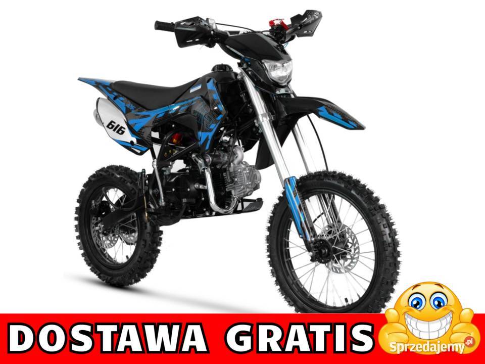 Dostawa Cross XTR 616 125 cc Mocny Promocja Raty nieuszkodzony Ciechanów sprzedam