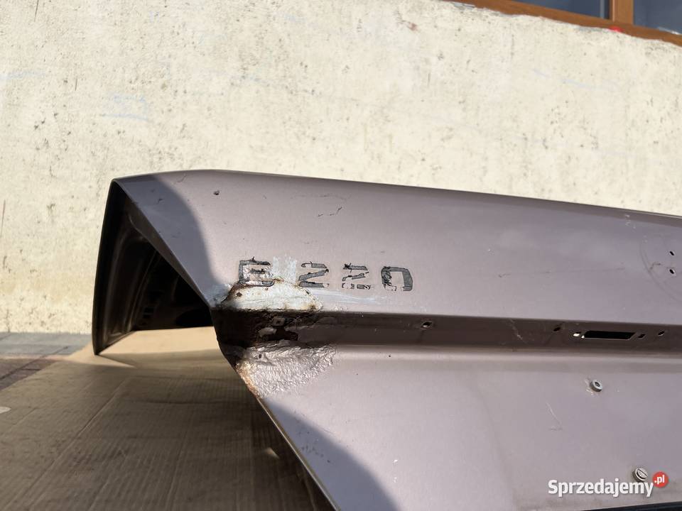 Klapa bagażnika w124 Klapy bagażnika Witnica