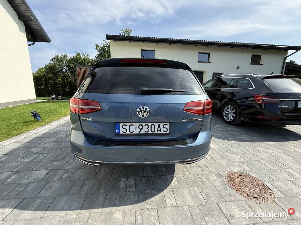 Volkswagen Passat B8 20 TDI 190 4Motion Panorama lakier metallic śląskie Żarki-Letnisko