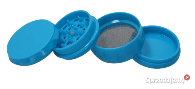 Błękitny Młynek do Tytoniu do Mielenia Tytoniu Ostrowy nad Okszą