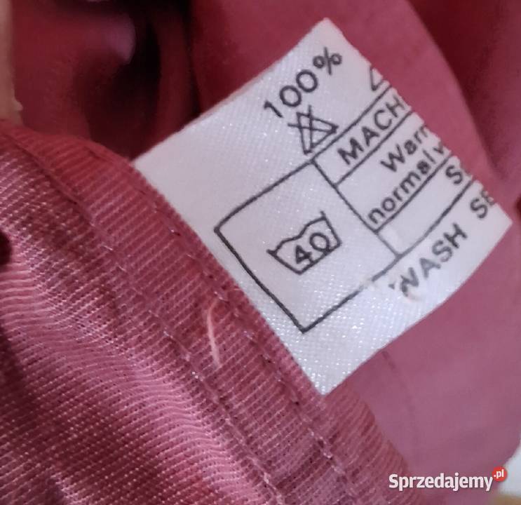 Koszula Thomas Burberry vintage arbuzowy kolor Odzież codzienna lubuskie Zielona Góra