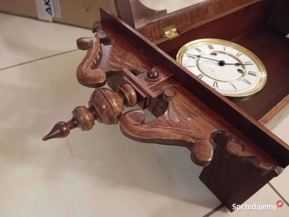 Zegar ścienny z wahadłem firmy Hermle zachodniopomorskie Bezrzecze