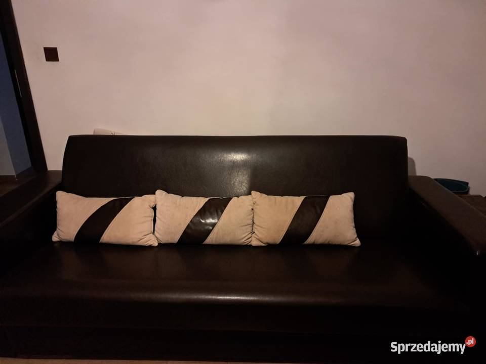 Kanapa rozkładana z podłokietnikami wielkopolskie Kleczew