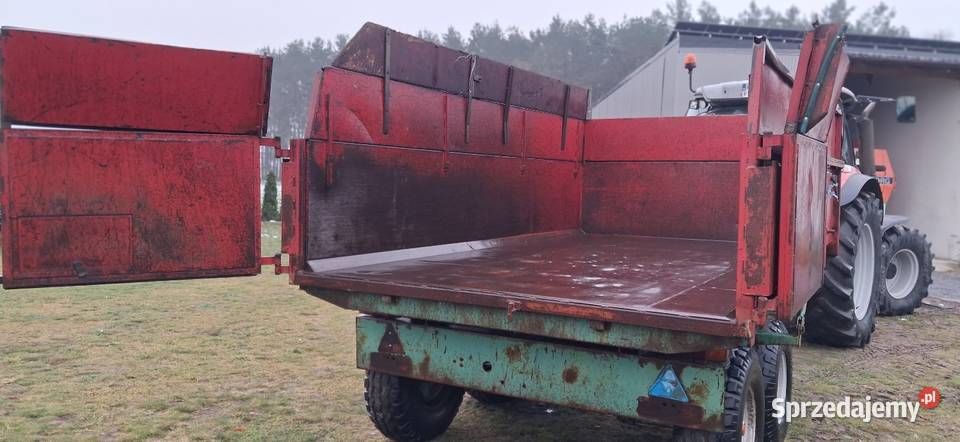 Przyczepa wywrotka tandem skorupa Kępno