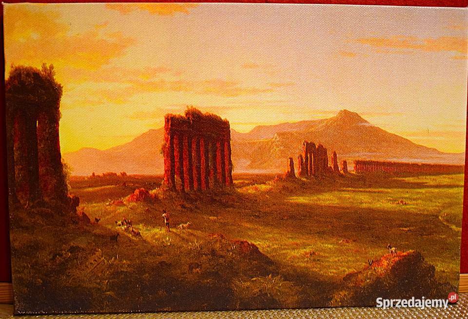 Malarskie pejzaże cztery reprodukcje piąta Chełmno