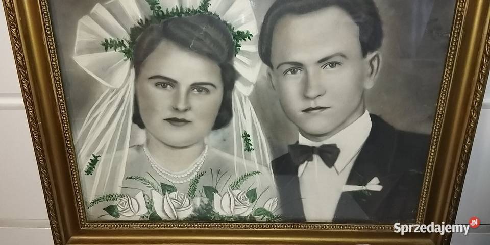 PRL Portret monidło mazowieckie