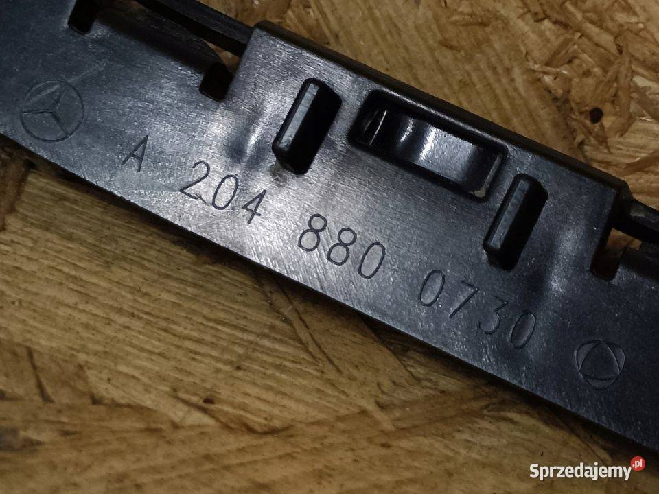 MERCEDES CKLASA W204 ŚLIZG ZDERZAKA LEWY TYŁ wielkopolskie Pleszew