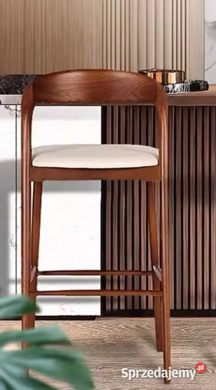 3 krzesła wysokie barowe Śrem