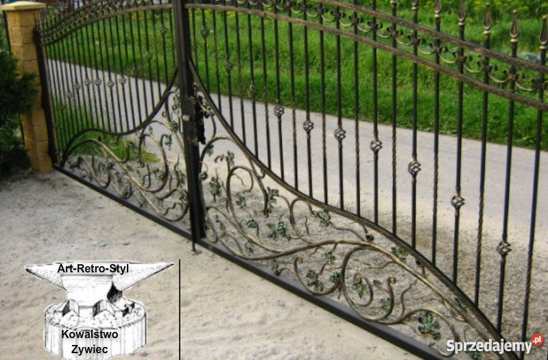 Bramy kute Żywiec Kowalstwo Artystyczne Żywiec Żywiec