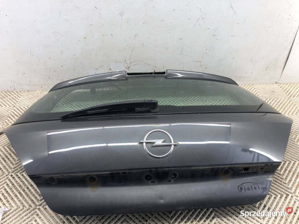 KLAPA TYŁ OPEL ASTRA H Hatchback 0414 SZARY