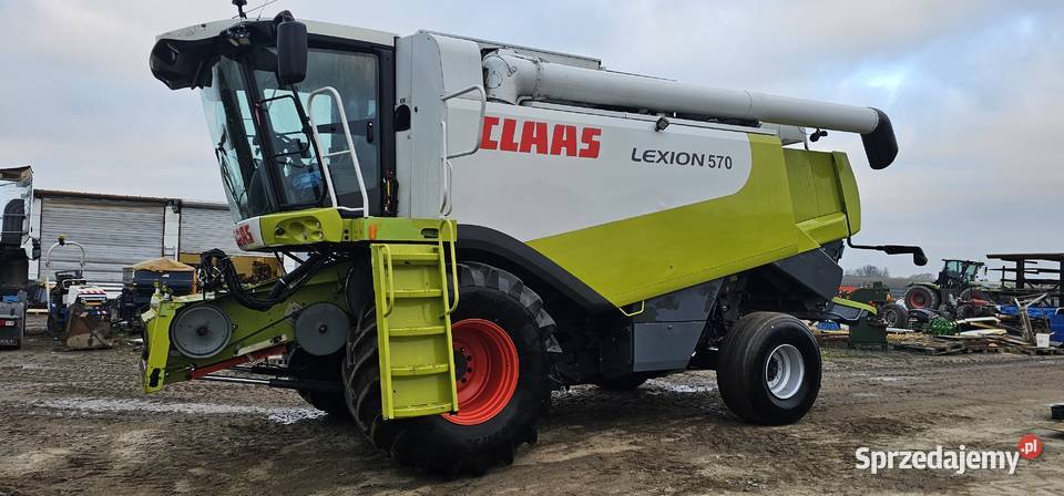 CLAAS LEXION 570 APS HYBRID 2010 heder V750
