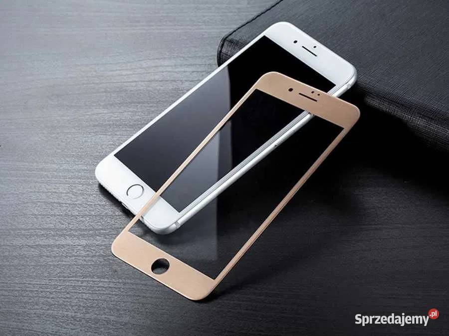 Szkło hartowane iPhone 7 Plus złote Siemianowice Śląskie sprzedam