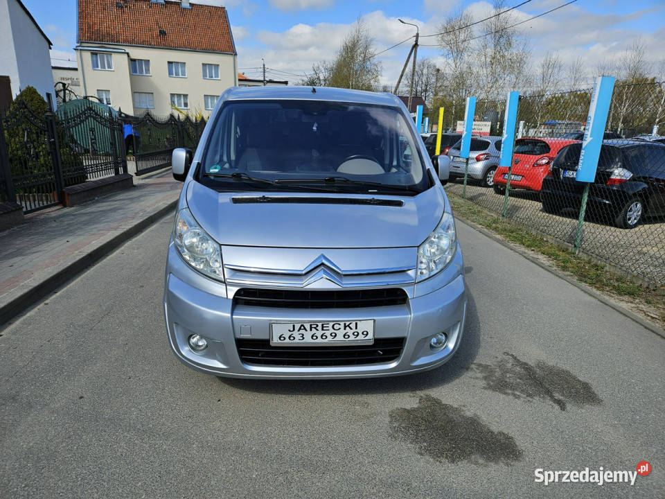 Citroen Jumpy Zdrowy Zadbany Serwisowany Klima srebrny