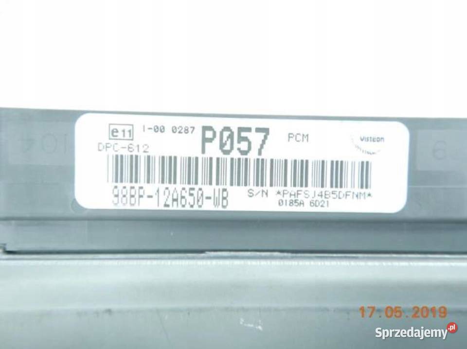 KOMPUTER STEROWNIK SILNIKA FORD FOCUS 9805 lubelskie