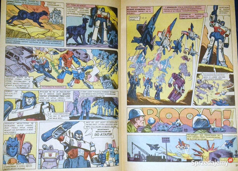Transformers 011991 Komiks Chełm