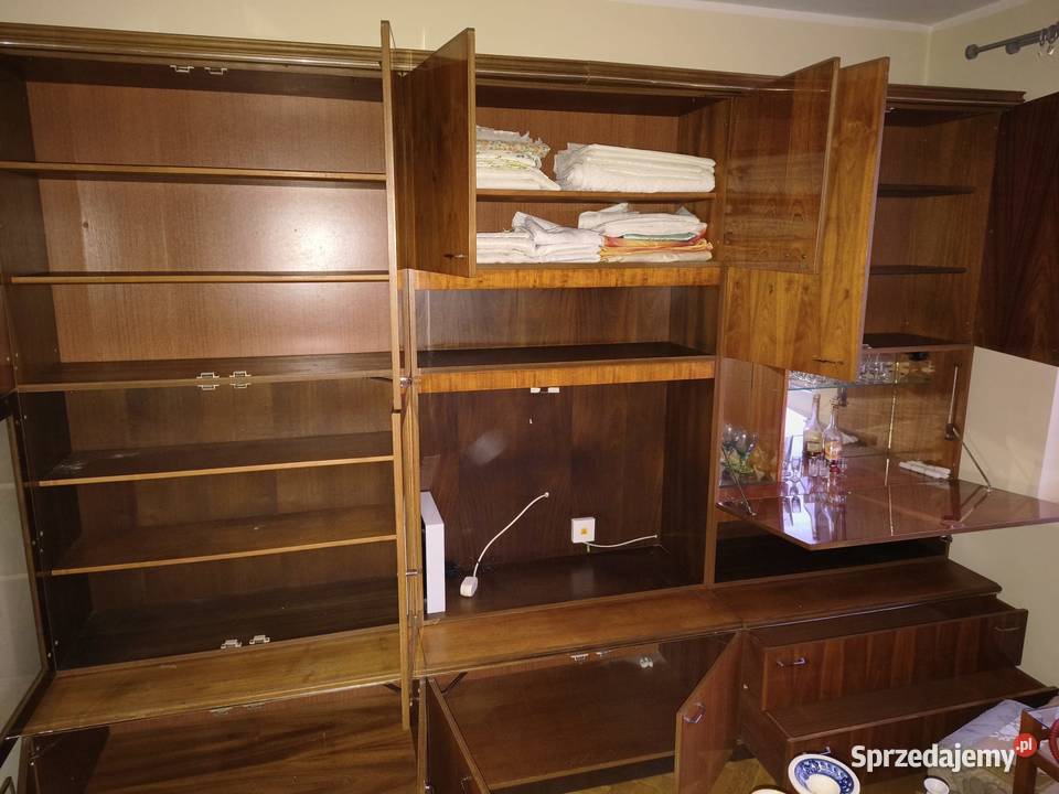 Kultowy Segment PRL Wysoki Połysk Stan 67cm Gdynia sprzedam