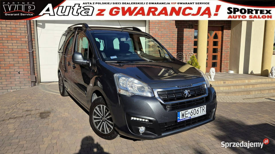 Peugeot Partner 201807 rej 16 HDI 100 SALON I nieuszkodzony sprzedam
