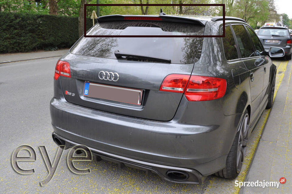 AUDI A3 5d a3 sport back spoiler rs3 osobowe Otwock sprzedam
