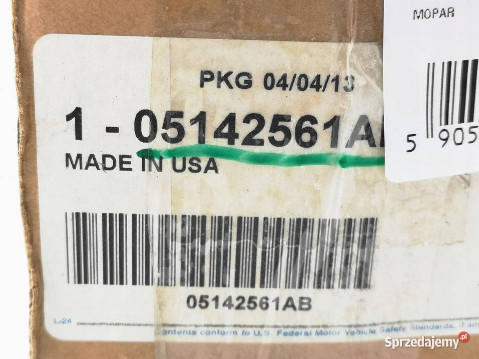 KLOCKI HAMULCOWE TYŁ CHRYSLER 300C 20042012 ORI osobowe sprzedam