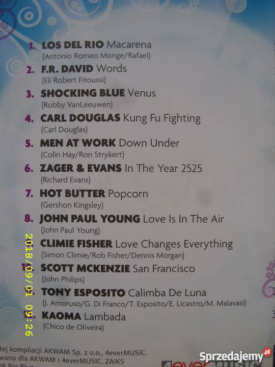 CD skladanka ZLOTE PRZEBOJE 3