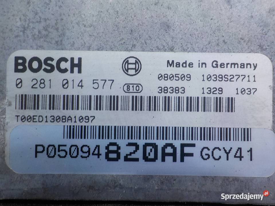 DODGE JOURNEY 20 CRD 09r sterownik komputer sprzedam