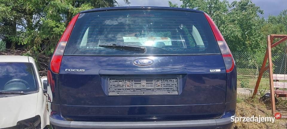 Klapa bagażnika Ford Focus Mk 2 kombi kompletna Rok produkcji 2007 Karoseria Szczecin