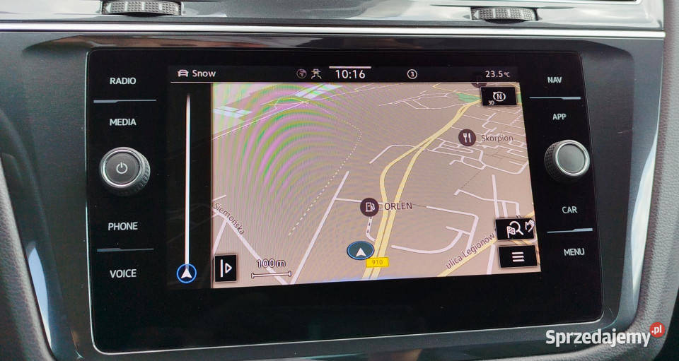 Volkswagen Tiguan 20TDI 4x4 DSG RLine światła do jazdy dziennej śląskie Dąbrowa Górnicza