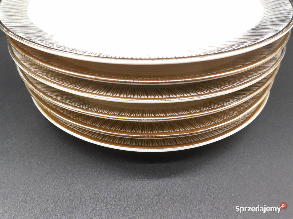 Talerzykipodstawki Winterling Marktleuthen 6 Porcelana i szkło wielkopolskie Raszków sprzedam