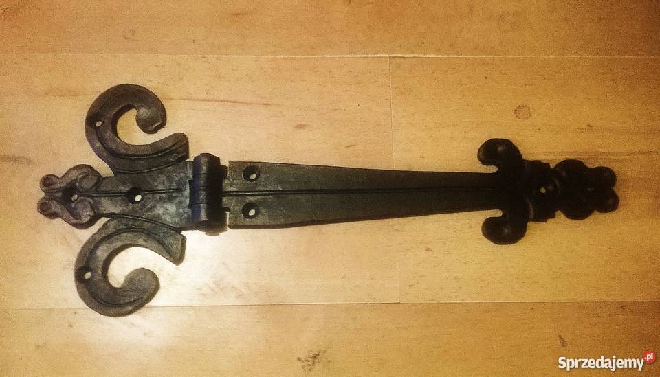Zawiasy dekoracyjne kute metaloplastyka Słupsk sprzedam