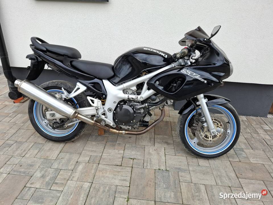 Suzuki sv 650 2002 przebieg 29 519426269 sportowy Chobrzany