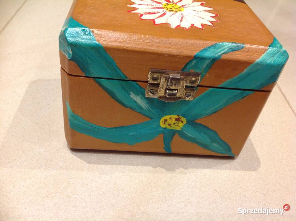 Stara drewniana szkatułka Nowa Sól