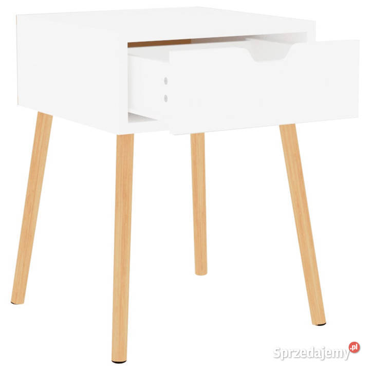 Szafki nocne 2 białe 40x40x56 WM326796 Nocne Warszawa