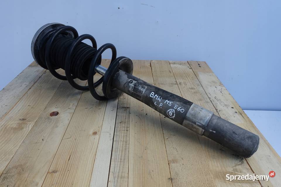 BMW E60 M5 50 V10 PRZEDNI AMORTYZATOR lewy przód lubelskie Rudka sprzedam